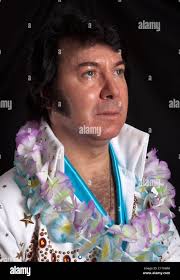 Elvis presley tribute hi-res stock photography and images