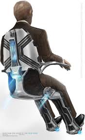 Rear View Concept Art By Henry Fong For Xavier S Hover Chair From X Men Days Of Future Past 2014 Henry Fong Days Of Future Past Concept Art