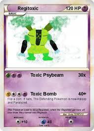 We did not find results for: Fan Made Pokemon Card Regitoxic By Terryanderson101 On Deviantart