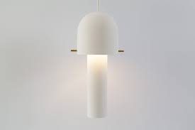 Pendant Light The Joint From Plaster White Pendant Light Chandelier From Plaster Cylinder Chandelier In 2020 White Pendant Light Pendant Light White Pendant