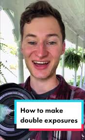 How to make double exposures ✨IN CAMERA✨ No photoshop required! Try th...