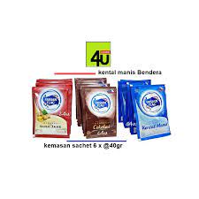 Kemasan aseptik akan menjaga susu supaya tidak terkontaminasi cahaya, bau, maupun kontaminasi lainnya. Frisian Flag Susu Bendera Kental Manis 6 Sachet Shopee Indonesia