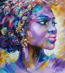 Maybe you would like to learn more about one of these? Portrait African Woman Original Girl Portrait Painting Female Abstract Face Portrait African Girl Black Woman Portrait Beautiful Girl Portrait Abstrait Peinture Africaine Dessin Africain