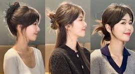 Easy & Cute Hairstyle Tutorial With Clutcher*Korean Style for Girls