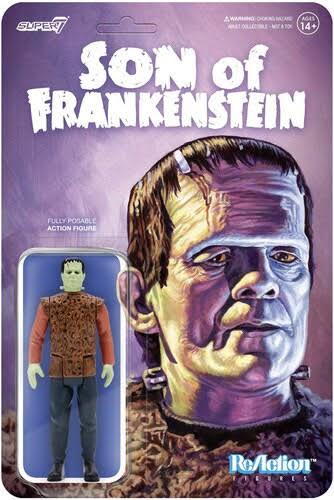 REACTION: SON OF FRANKENSTEIN (MONSTER) - Action Figure
