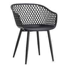 Mischa Outdoor Chair Black Set Of 2 Modern Outdoor Chairs Patio Dining Chairs Outdoor Chair Set
