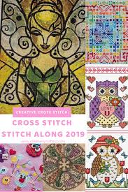 2 pdfs made specially to fit your work of choice: Cross Stitch Stitch Along 2019 Creatively Crafting