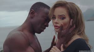 She usually writes sad songs, but this one turned out happy as he was present. Norwegian Singer Gets Death Threats Over Black Love Interest In Music Video Bbc News