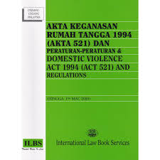 Sexual or otherwise, from the victim has a right to abstain; Domestic Violence Act 1994 Act 521 And Regulations Hingga 1hb Mac 2020 Shopee Malaysia