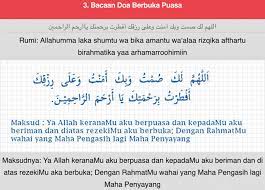Doa buka puasa 1 disebutkan sebagai lemah, haditsnya dhoif, sedangkan doa puasa kedua 2 haditsnya shahih. Lafaz Niat Puasa Ramadhan Harian Dan Sebulan Serta Doa Berbuka Puasa Rileklah Com