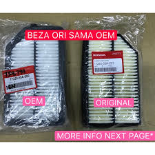 Howto #hondafit #hondajazz #airfilter #diy #nyc after you change the oil in your honda fit or jazz, it is best to install brand. Original Honda City Gm6 T9a Jazz Gk T5a Brv Tsa 2014 2020 Air Filter 17220 55a Z01 Shopee Malaysia