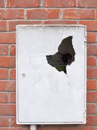 Moving a gas meter can have very diverse requirements. A Meter Box Broken Into Outside With Cracked Dent Hole Old Danger Stock Photo Picture And Royalty Free Image Image 76535756