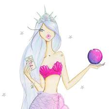 I Don T Practice Santeria I Ain T Got No Crystal Ball Mermaidlife Mermaid Mer Fashion Illustration Mermaid Life Mermaid Hair