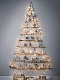 Image Result For Wall Christmas Tree Wall Christmas Tree Fun Christmas Decorations Wooden Christmas Decorations