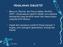 Generalisasi generalisasi adalah proses penalaran yang bertolak dari fenomena individual menuju kesimpulan umum. 11262020 Biragam 1 Penalaran Induktif Generalisasi Analogi Dan