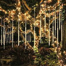 bluefire upgraded 50cm 10 tubes 540 led meteor shower rai weihnachten im freien weihnachtslichter weihnachtsgarten