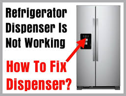 Also see for monogram zfsb25d. 8 Tips To Fix A Refrigerator Dispenser Not Working