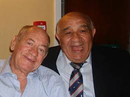 Photo at charity night in St Helens with myself, Tom Van Vollenhoven,  Willie Aspinall.and Dougie Laughton.