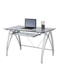 Maybe you would like to learn more about one of these? Realspace Vista Glass Computer Desk Silver Office Depot