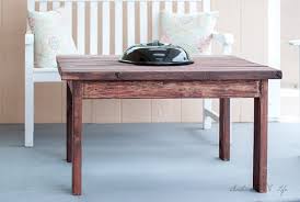 Our selected diy coffee table ideas are super easy to make, and all of them are highly functional as well! Simple Patio Coffee Table Homebnc