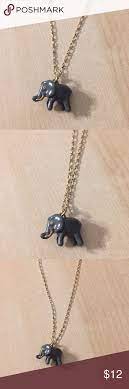 J Crew Elephant Charm Necklace Elephant Charm Necklace Elephant Charm Necklace