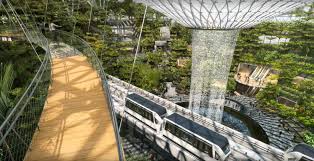 It serves the london region, one of the world's most populous regions. Jewel Changi Airport Waterfall By Wet Inhabitat Green Design Innovation Architecture Green Building