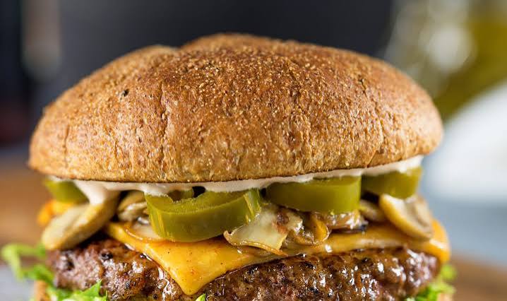 Beef Jalapeno Burger