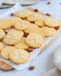 These cookies are so good. Almond Shortbread Cookies A Baking Journey