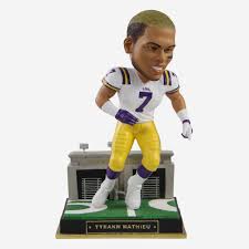 Tyrann Mathieu Lsu Tigers Gate Series Bobblehead Ncaa College Football Lsu Lsu Tigers