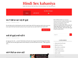 Hindi Sex Stories & 20+ Indian Sex Stories Sites Like hindisexstories.xyz