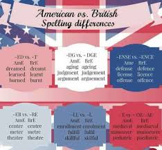 Important American And British Spelling Differences You Should Know Eslbuzz Learning English