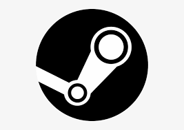 Steam was first announced by valve in march of 2002, and would go into beta soon after. Steam Logo Png Steam Logo Black Png 500x500 Png Download Pngkit