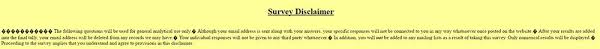 Free online survey software provides survey questionnaire examples and templates on how to write a survey. Drafting A Survey Disclaimer Termsfeed