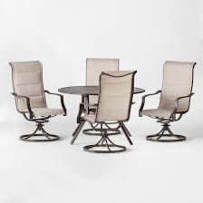 Marrion 5pc Patio Dining Set Threshold Patio Dining Patio Dining Set Outdoor Dining Table