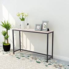 Titan computer desk in portland stone, turkish burr walnut and glass; Console Sofa Tables End Table Computer Desk Coffee Snack Console Tables For Living Room Or Corridor Hallway Pricepulse