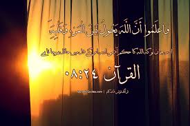 So he watered (their flock), and moved into the shade and prayed: 98 The Quran 08 24 Surah Al Anfal Quranic Quotes