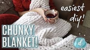 I have picked out some easy knitting kits for those who are at the beginning of their knitting career, but also more advanced projects for the intermediate knitter. Diy Giant Chunky Blanket Easiest Budget Gift Idea Youtube