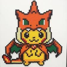 If you've cross stitched before, you likely already know what to look for in a pattern. Pika Pika Pikachu Shows In Iron Beads Hama Pokemon Pearl Beads More Beadingaesthetic Beading Hama Beads Pokemon Pikachu Hama Beads Pokemon Perler Beads
