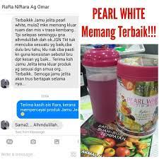 Goncang shaker atau kacau di dalam untuk kesan nutrisi yang lebih optima, anda disarankan mengambil pearl white putih mulus 15 minit sebelum sarapan pagi dan sebelum tidur malam. Pantang Larang Jamu Jelita Pearl White Fiber