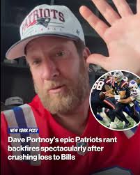 THe Barstool Sports founder had to do a mea culpa after the Patriots lost  to the Bills