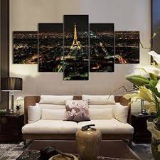 Parisians decorate their homes with a mix of old and new, traditional design offset by modern and always very chic and stylish, just like their fashion sense. Modern Charming And Artistic Paris Wall Decor Home Wall Art Decor Wall Decor Living Room Paris Wall Decor Canvas Art Wall Decor