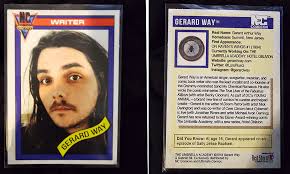 La mia carta collezionabile ufficiale di Gerard Way dal panel del Comicon :  r/MyChemicalRomance
