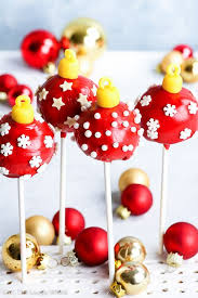 Dip each cake pop in the melted chocolate. 30 Best Christmas Cake Pops Easy Christmas Cake Pop Recipes