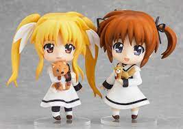Nendoroid Nanoha Takamachi Fate Testarossa Seishoudai Primary School Uniform Ver Magical Girl Nendoroid Anime