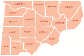 Use this map type to plan a road trip and to get driving directions in alabama. Counties Map Large Hospice Of North Alabama