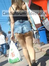 Candid Booty Pawg In Cheeky Shorts | candidforum-videos.com