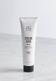 Formulated To Eliminate Brassy Yellow Tones From Blonde And Silver Hair With Its Unique Violet Base Our Toning Condition Ag Hair Products Color Care Hair Care