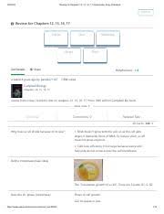 Review for Chapters 12 13 16 17 Flashcards Easy Notecards pdf