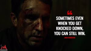 Sometimes Even When You Get Knocked Down You Can Still Win Magicalquote