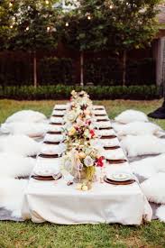 Get in the spirit of this delightful outdoor dinner party with our delightful alfresco fete, which includes pretty flower centerpieces, easy lemonade recipes, lighting ideas, and plenty of. A Bohemian Backyard Dinner Party Camille Styles Layjao